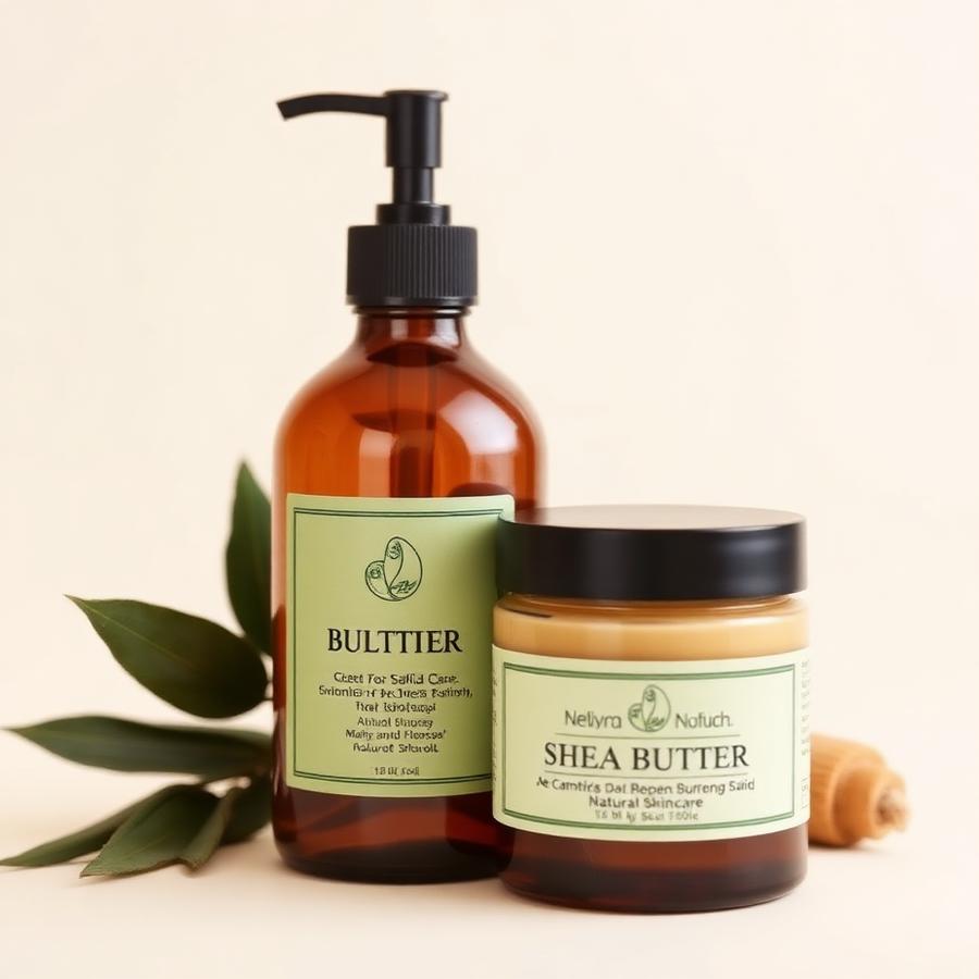 Nilotica Shea Ritual Set, Cleanser & Body Butter